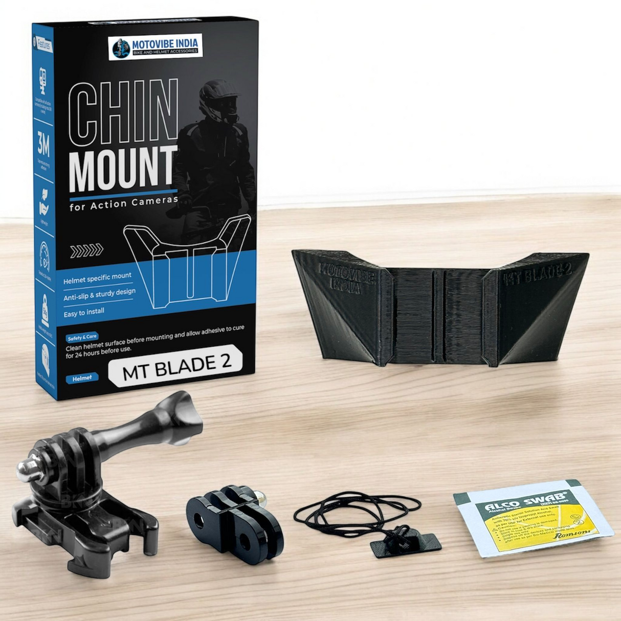 MT Blade 2 chin mount for GoPro camera