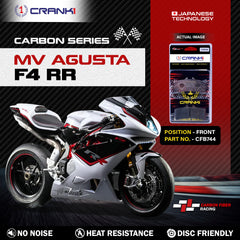 CRANK1 CFB744 carbon front brake pads for MV Agusta F4 RR