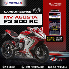 CRANK1 CFB744 carbon front brake pads for MV Agusta F3 800 RC