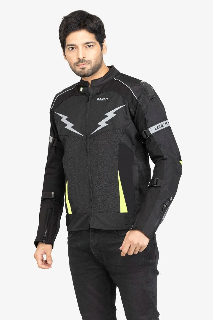 Lone Ranger Bandit green riding jacket
