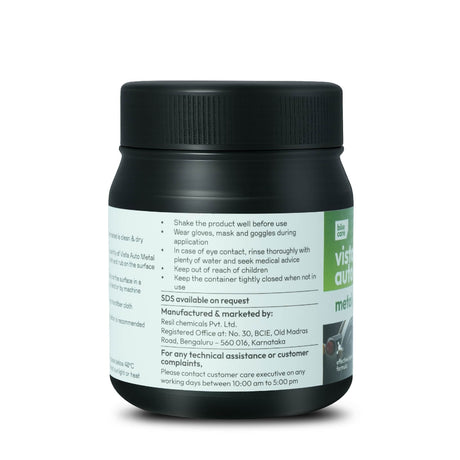 Vista Auto Care Metal Polish 100g for chrome brass copper and stainless steel

