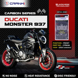 CRANK1 Carbon Brake Pads CFB036 front brake pads for Ducati Monster 937 2023 onwards high performance carbon motorcycle brake pads