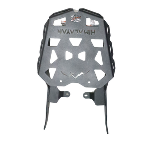 MotoCare CNC carrier with plate Himalayan 411 black