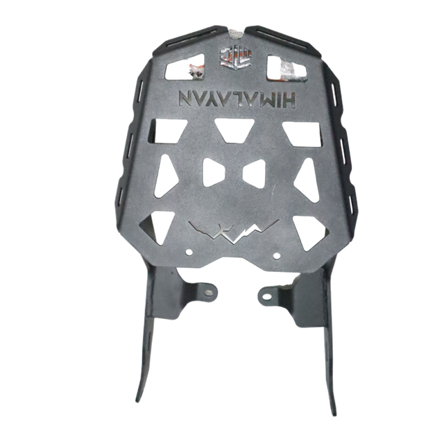 MotoCare CNC carrier with plate Himalayan 411 black