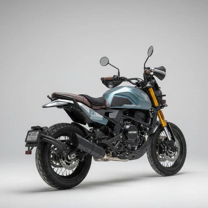 Barrel Rogue 2.0 slip-on exhaust for Moto Morini Seiemmezzo 650 stainless steel performance exhaust