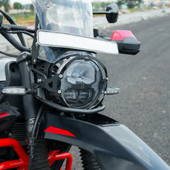 Moto Torque Acrylic Headlight Guard for XPulse 210 – Clear Protective Cover