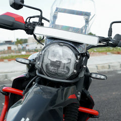 Moto Torque Acrylic Headlight Guard for XPulse 210 – Clear Protective Cover