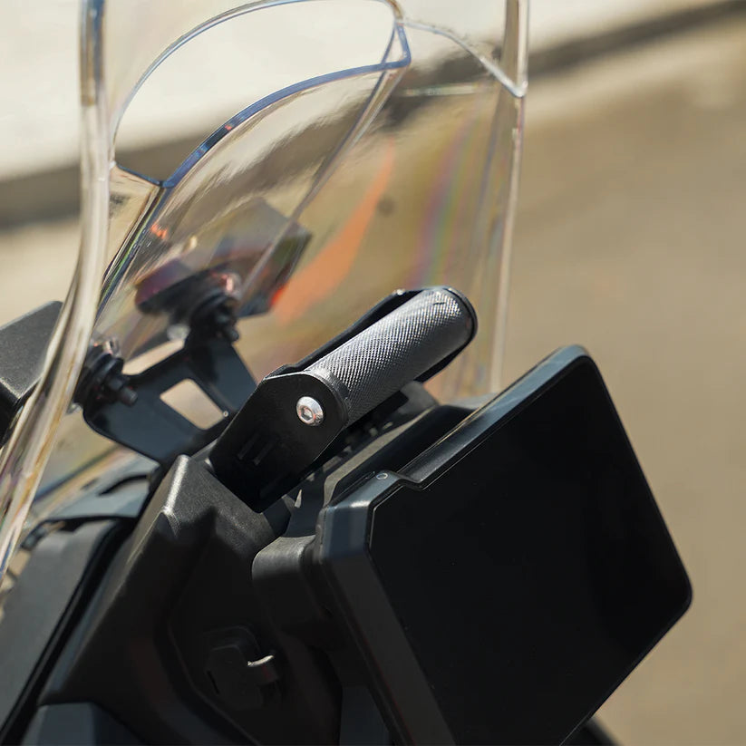 Moto Torque Black GPS Mount for 2025 KTM 390 Adventure / Adventure X – Touring Navigation Bracket
