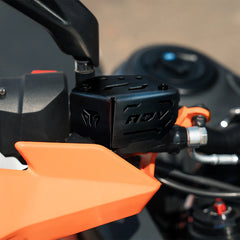Moto Torque Mild Steel Front Master Cylinder Guard for KTM 390 Adventure / Adventure X – Protective Brake Cover