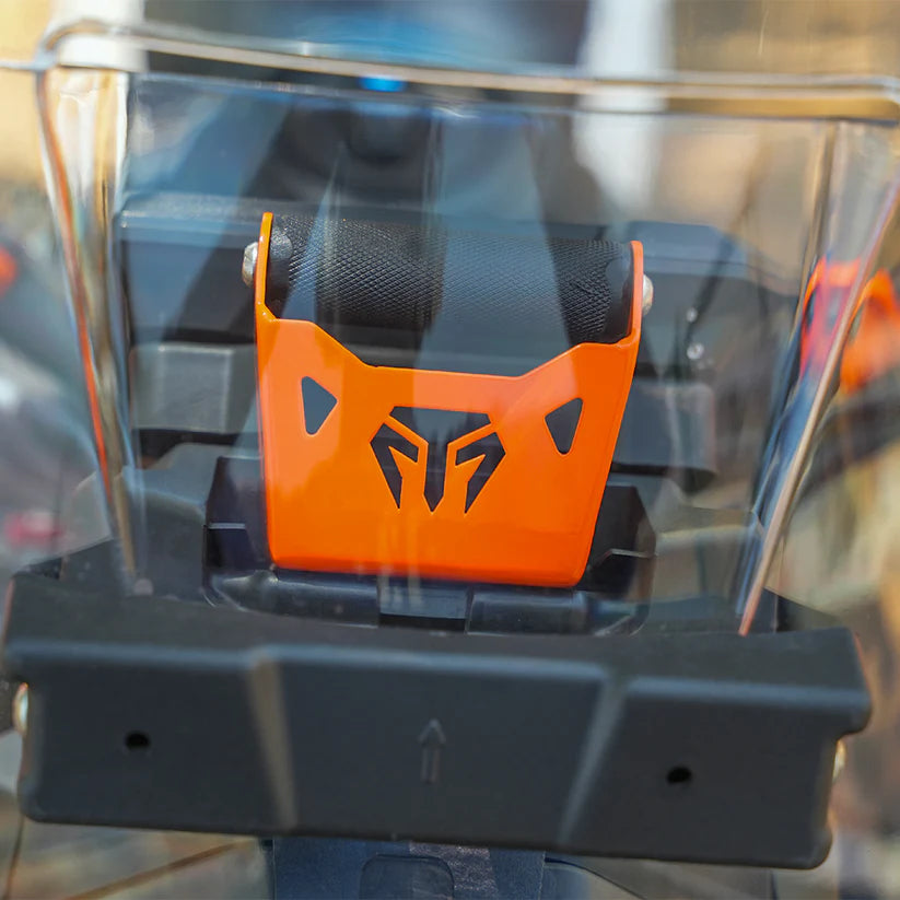 Moto Torque Orange GPS Mount for 2025 KTM 390 Adventure / Adventure X – Adventure Touring Navigation Bracket