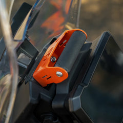 Moto Torque Orange GPS Mount for 2025 KTM 390 Adventure / Adventure X – Adventure Touring Navigation Bracket