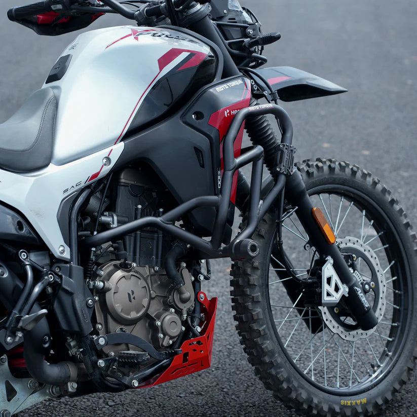 Moto Torque Max Pro Crash Guard in Black for Hero XPulse 210 – Heavy-Duty Off-Road Protection