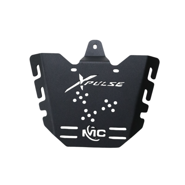 MotoCare CNC Rear Carrier with Plate for Hero XPulse 210 – Lightweight Touring Luggage Rack