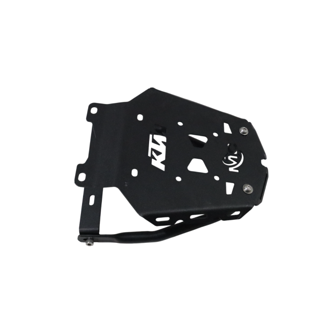 Motocare CNC Rear Luggage Carrier with Plate for KTM Adventure 250/390 (2025) – Aluminum Touring Rack
