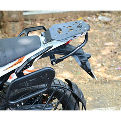 Motocare CNC Rear Luggage Carrier with Plate for KTM Adventure 250/390 (2025) – Aluminum Touring Rack