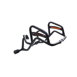 Motocare Crash Guard with Dual Sliders (Black) for KTM Adventure 250/390 2025 – Heavy-Duty Engine Protection