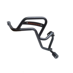 Motocare Crash Guard with Dual Sliders (Black) for KTM Adventure 250/390 2025 – Heavy-Duty Engine Protection