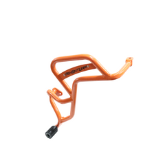 Motocare Crash Guard with Dual Sliders Orange – KTM 390 Adventure 2025 Engine Protection Bar