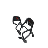 MotoCare Crash Guard with Dual Sliders installed on Hero XPulse 210 – Off-Road Engine Protection