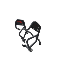 MotoCare Crash Guard with Dual Sliders installed on Hero XPulse 210 – Off-Road Engine Protection
