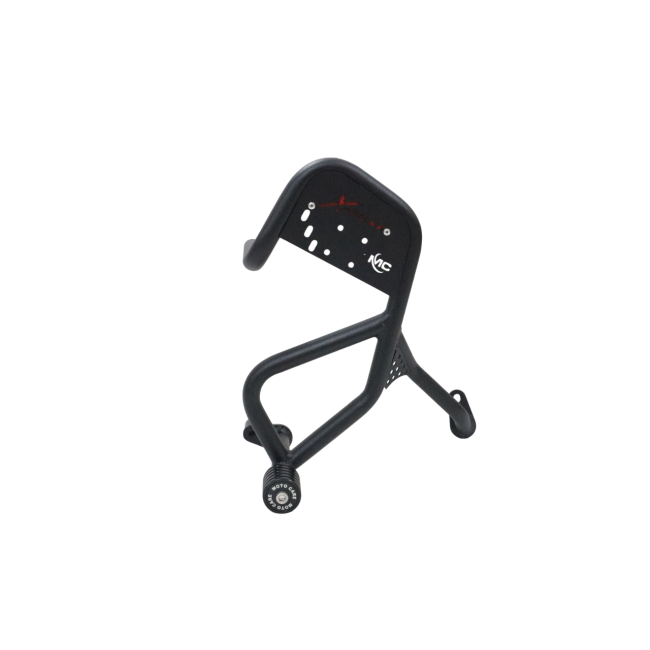 MotoCare Crash Guard with Dual Sliders installed on Hero XPulse 210 – Off-Road Engine Protection