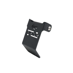 Motocare GPS Mount in Black and Orange for KTM Adventure 250/390 2025 – CNC Adjustable Navigation Holder