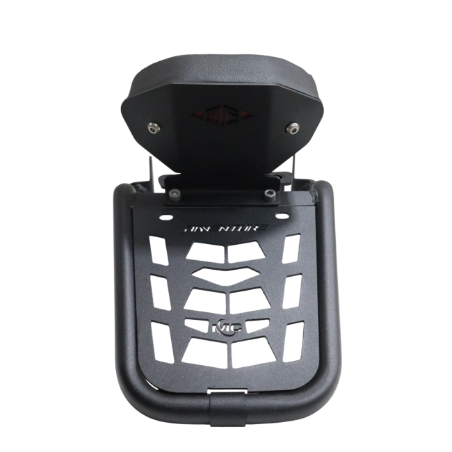 Motocare Pipe Carrier with Pillion Backrest for KTM Adventure 250/390 (2025) – Heavy-Duty Touring Support