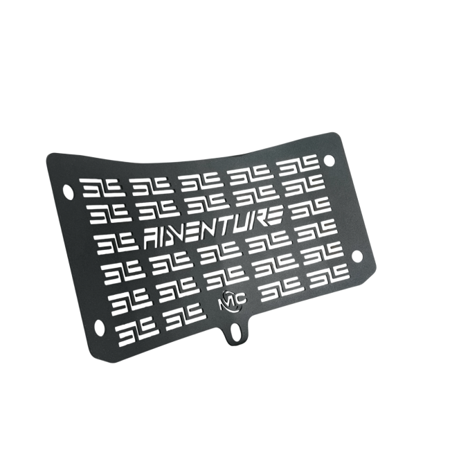 KTM Adventure 390 radiator guard MotoCare Black Orange