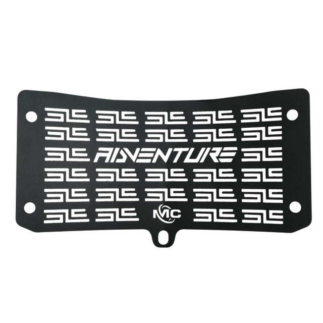 KTM Adventure 390 radiator guard MotoCare Black Orange