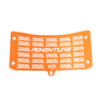 KTM Adventure 390 radiator guard MotoCare Black Orange