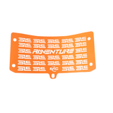 KTM Adventure 390 radiator guard MotoCare Black Orange