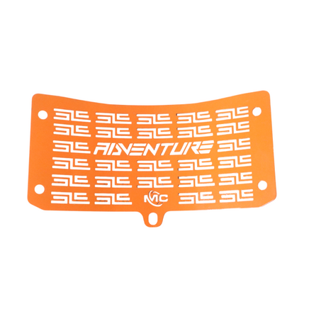 KTM Adventure 390 radiator guard MotoCare Black Orange