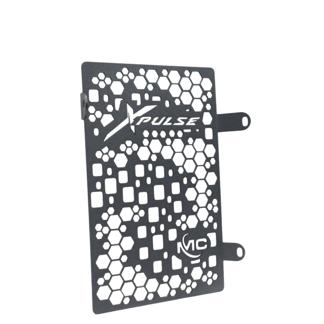 MotoCare Radiator Guard for Hero XPulse 210 – Debris Protection for Off-Road Riding