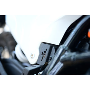 KTM Adventure 390 CNC reservoir oil cap MotoCare orange black
