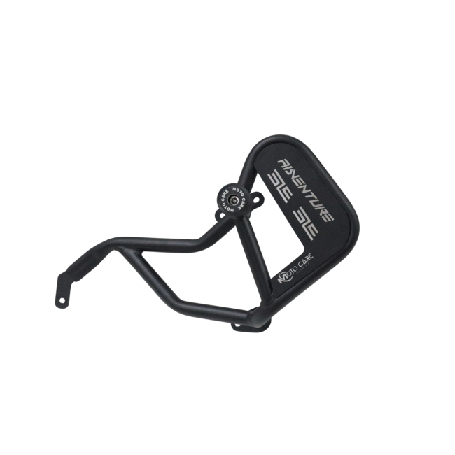 Motocare TYPE 2 Black Crash Guard with Dual Sliders for KTM Adventure 250/390 – 2025 Model Heavy-Duty Protection