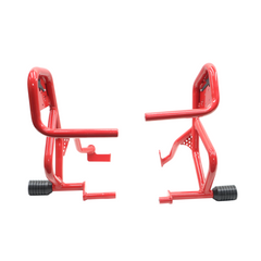 MotoCare Red Crash Guard with Dual Sliders for Hero XPulse 210 – Engine and Frame Protection
