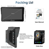 Carpuride W702BS 7 inch BMW motorcycle CarPlay display
