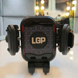 LGP 1314 motorcycle phone holder with vibration damper
