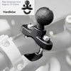 LGP 1314 motorcycle phone holder with vibration damper

