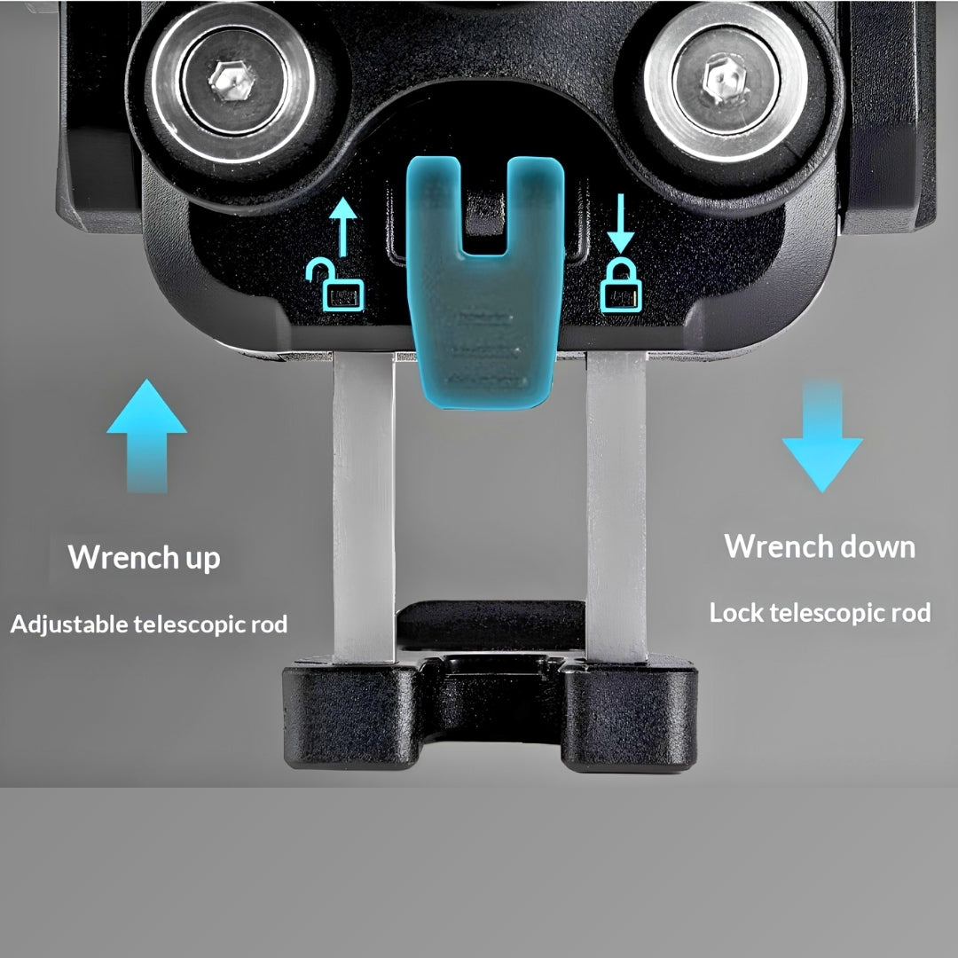 LGP 1314 motorcycle phone holder with vibration damper
