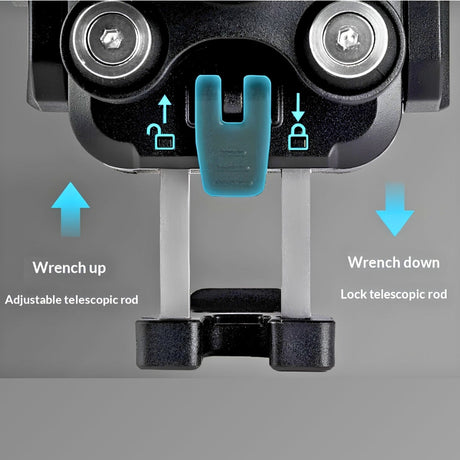 LGP 1314 motorcycle phone holder with vibration damper
