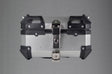 Moto Vanguard 22L silver aluminum motorcycle top box