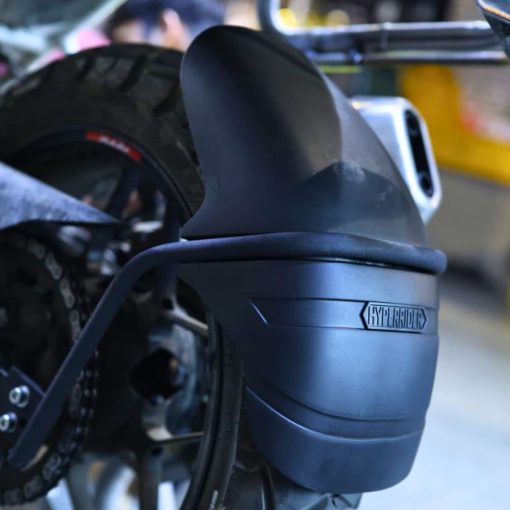 Hyperrider Tyre Hugger for TVS Apache RTX 300 – Rear Mudguard and Mud Splash Protector