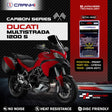 CRANK1 CFB744 carbon front brake pads for Ducati Multistrada 1200 S 2015-2017
