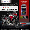 CRANK1 CFB181 rear carbon brake pads for Ducati Multistrada V4 2021+