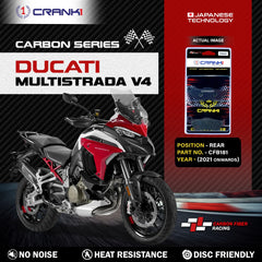 CRANK1 CFB181 rear carbon brake pads for Ducati Multistrada V4 2021+