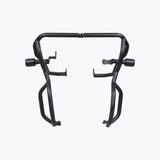 LEGUNDARY Custom bazooka crash guard with slider for Royal Enfield Himalayan 450 black engine guard