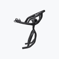 LEGUNDARY Custom bazooka crash guard with slider for Royal Enfield Himalayan 450 black engine guard