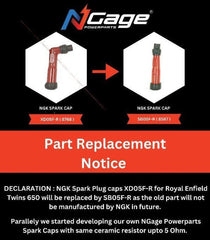 Royal Enfield 650 Ignition Upgrade Kit with NGK Iridium IX Spark Plugs