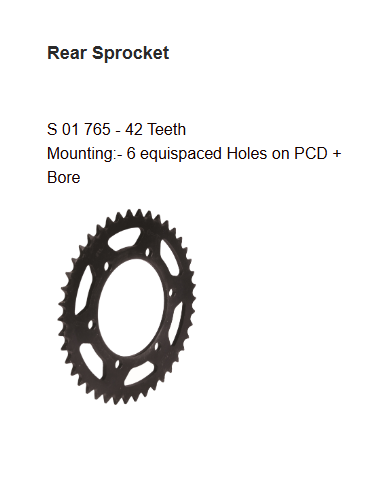Brass Chain and Sprocket Kit 14T 42T 106 Links for Kawasaki Ninja 300 HPXRC 237